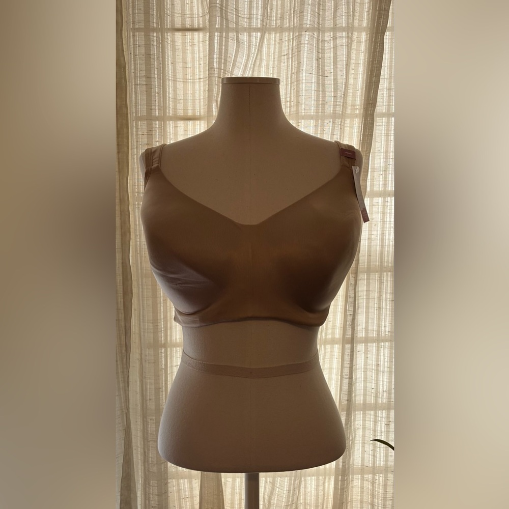 Cacique Nude Wireless Comfort Bra 42DD